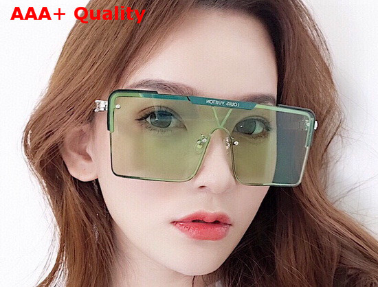 Louis Vuitton Oversized Square Frame Sunglasses Tea Color Replica