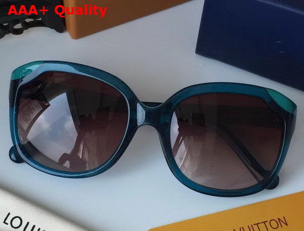 Louis Vuitton Square Acetate Frame Sunglasses Tea Color Replica