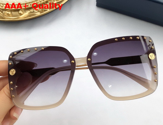 Louis Vuitton Studded Sunglasses Black Replica