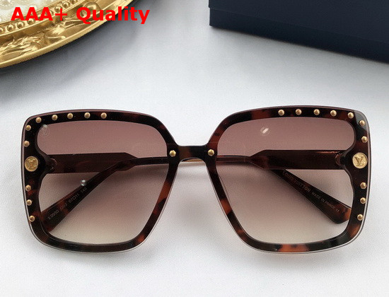 Louis Vuitton Studded Sunglasses Black Replica