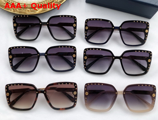 Louis Vuitton Studded Sunglasses Black Replica