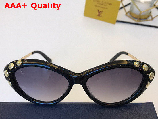 Louis Vuitton Womens Sunglasses Swimming Pool Black Z1124E Replica