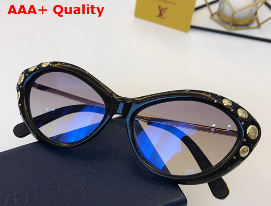 Louis Vuitton Womens Sunglasses Swimming Pool Black Z1124E Replica