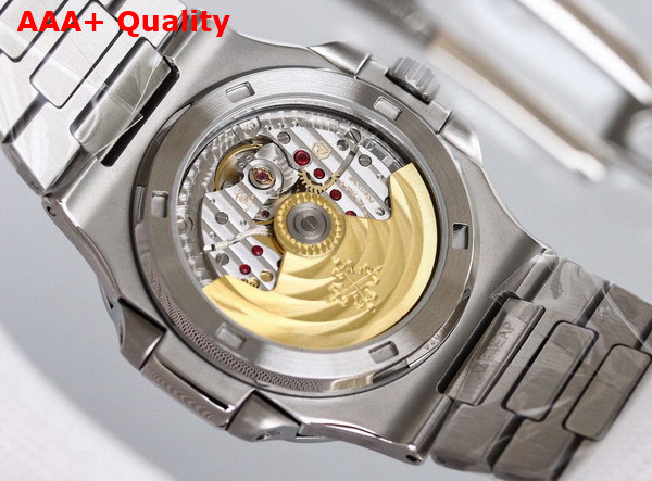 Patek Philippe Nautilus Watch Self Winding Mechnical Movement Yellow Dial Steel Case Replica