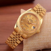 Rolex Date Just Oyster Perpetual In Yellow Gold for Sale