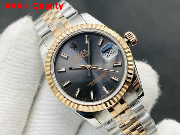 Rolex Datejust 31 Oyster 31mm Oystersteel and Yellow Gold Reference 278273 Replica