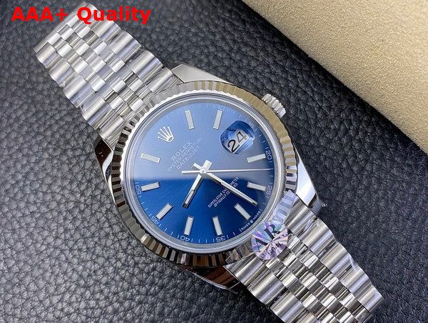 Rolex Datejust 41 Oyster 41mm Oystersteel and White Gold Referene 126334 Replica