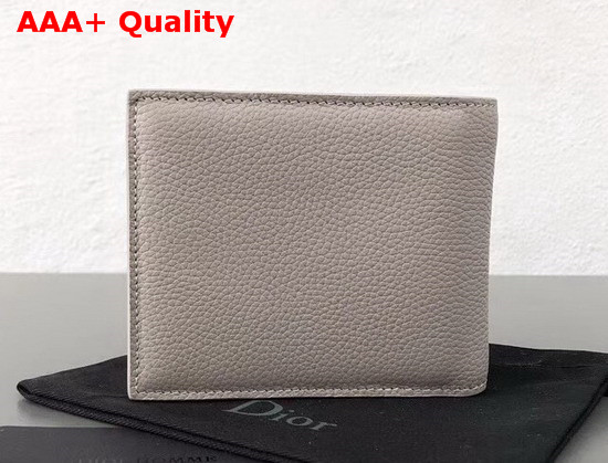 Christian Dior Atelier Wallet in Beige Grained Calfskin Replica