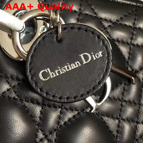 Christian Dior My Lady Dior Bag in Black Lambskin Replica