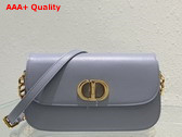 Dior 30 Montaigne Avenue Bag Cloud Blue Box Calfskin Replica