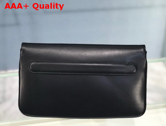 Dior 30 Montaigne Clutch in Black Lambskin Replica