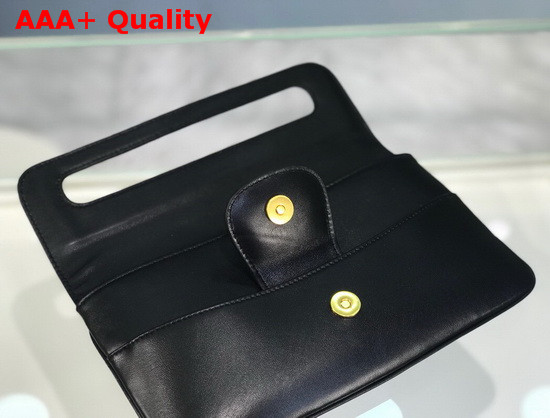 Dior 30 Montaigne Clutch in Black Lambskin Replica