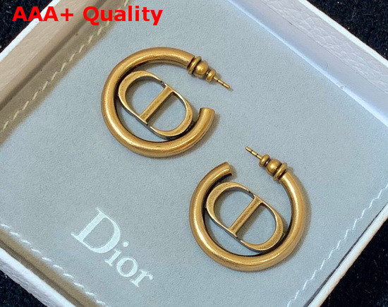 Dior 30 Montaigne Earrings in Gold Color Replica