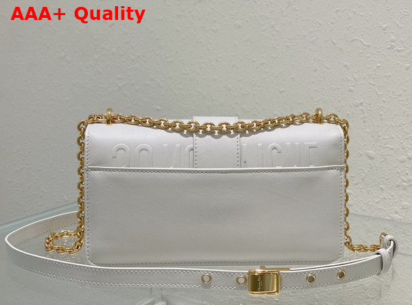 Dior 30 Montaigne East West Bag with Chain Latte Calfskin Replica