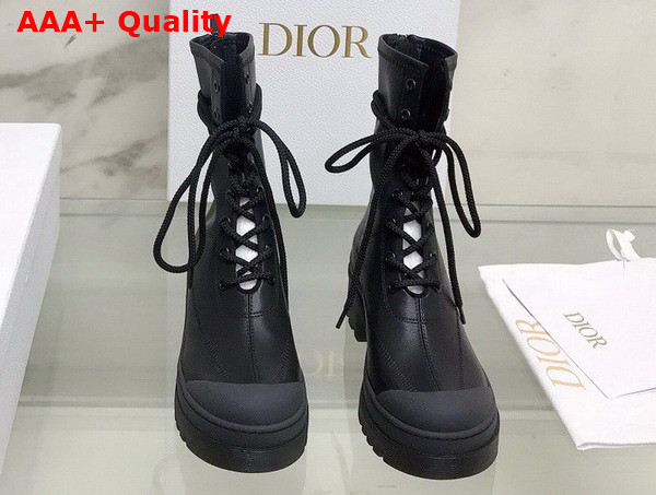 Dior Arcade Ankle Boot Black Stretch Lambskin Replica