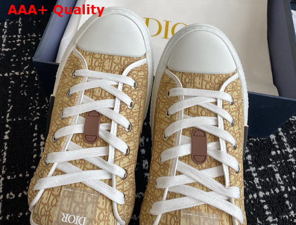 Dior B23 Skater Sneaker Beige Dior Oblique Jacquard Replica