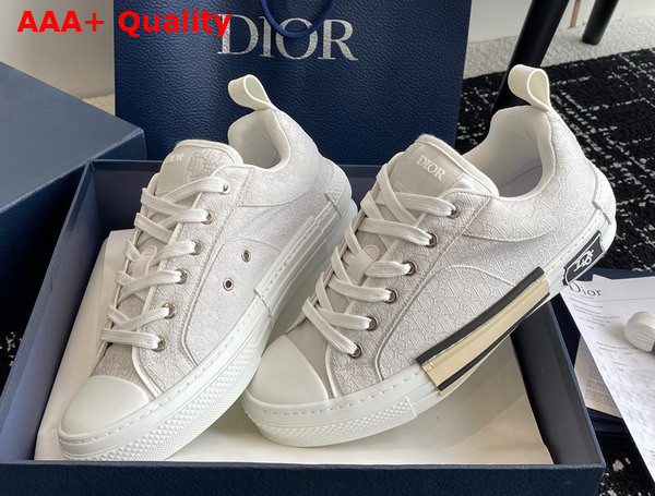 Dior B23 Skater Sneaker Cream Dior Oblique Jacquard Replica