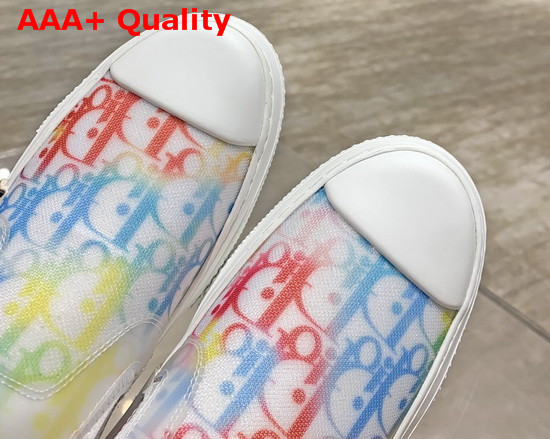 Dior B23 Slip On Sneaker Multicolor Dior and Shawn Jacquard Mesh Replica