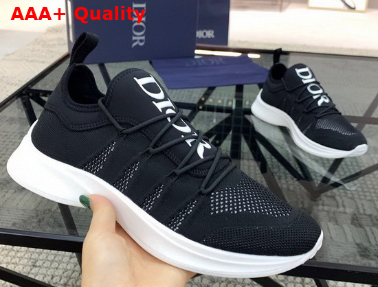 Dior B25 Sneaker Black Neoprene and Technical Mesh Replica