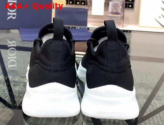 Dior B25 Sneaker Black Neoprene and Technical Mesh Replica