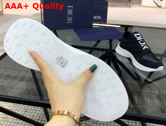 Dior B25 Sneaker Black Neoprene and Technical Mesh Replica