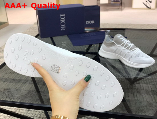 Dior B25 Sneaker White Neoprene and Technical Mesh Replica