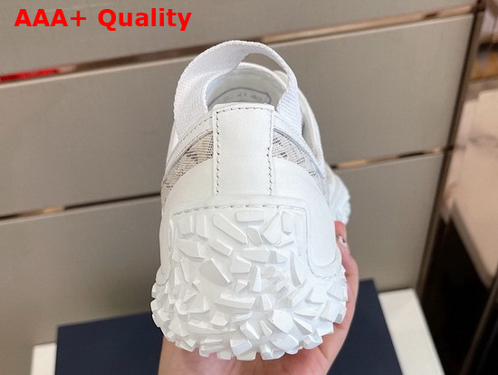 Dior B28 Low Top Sneaker Off White Dior Oblique Jacquard and White Rubber Replica