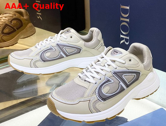 Dior B30 Sneaker Cream Mesh and Technical Fabric Replica