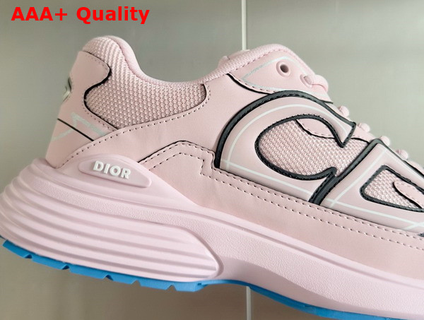 Dior B30 Sneaker Pale Pink Mesh and Technical Fabric Replica