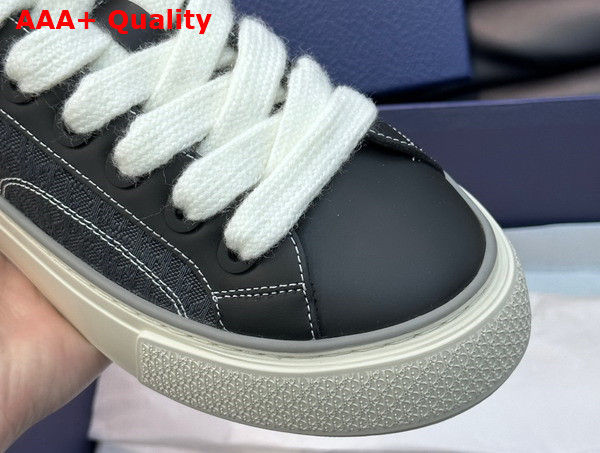 Dior B33 Sneaker Black Smooth Calfskin and Dior Oblique Jacquard Replica