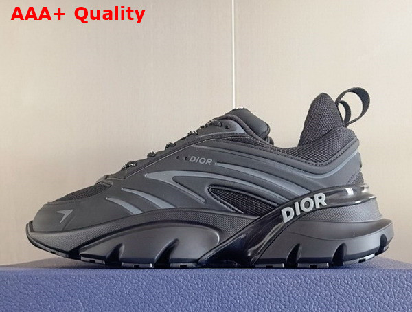 Dior B44 Blade Sneaker in Black Technical Mesh and Black Technical Fabric Replica