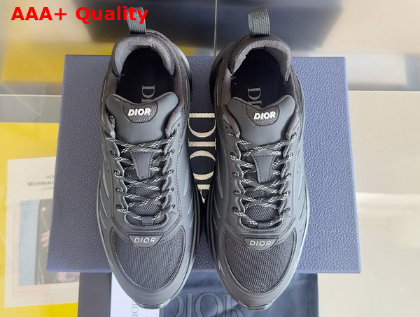 Dior B44 Blade Sneaker in Black Technical Mesh and Black Technical Fabric Replica