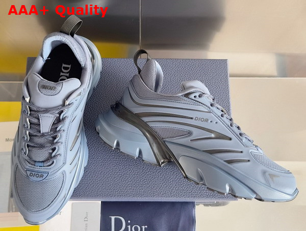 Dior B44 Blade Sneaker in Blue Technical Mesh and Blue Technical Fabric Replica