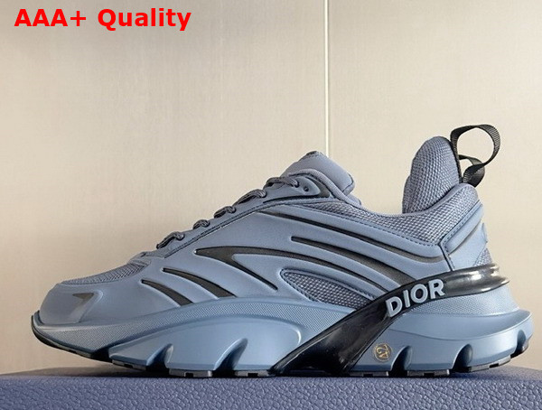 Dior B44 Blade Sneaker in Blue Technical Mesh and Blue Technical Fabric Replica