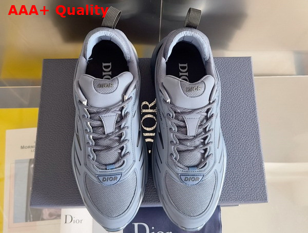 Dior B44 Blade Sneaker in Blue Technical Mesh and Blue Technical Fabric Replica