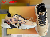 Dior B44 Blade Sneaker in Gradient Yellow Technical Mesh and Gradient Yellow Technical Fabric Replica