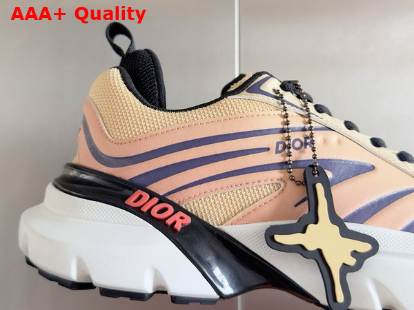 Dior B44 Blade Sneaker in Gradient Yellow Technical Mesh and Gradient Yellow Technical Fabric Replica