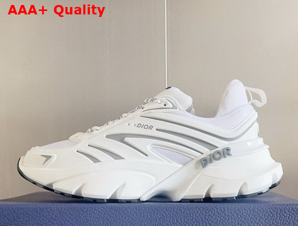 Dior B44 Blade Sneaker in White Technical Mesh and White Technical Fabric Replica