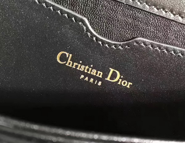 Dior Bee Pouch in Black Calfskin For Sale