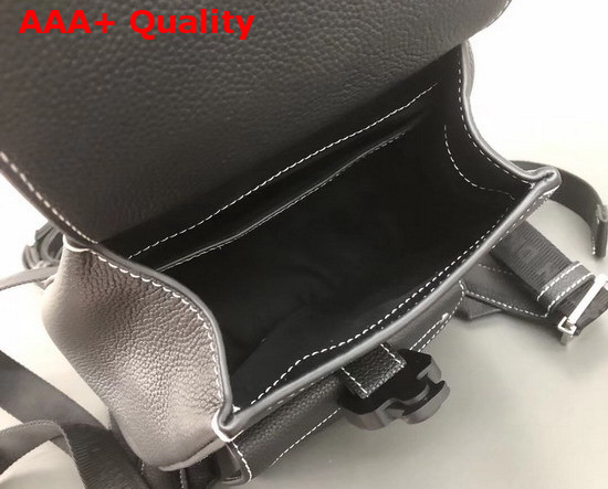 Dior Black Calfskin Backpack in Grained Calfskin Replica