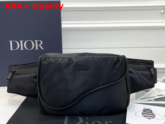 Dior Black Nylon Messenger Bag Replica