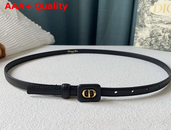 Dior Bobby Belt Black Smooth Calfskin 12 mm Replica