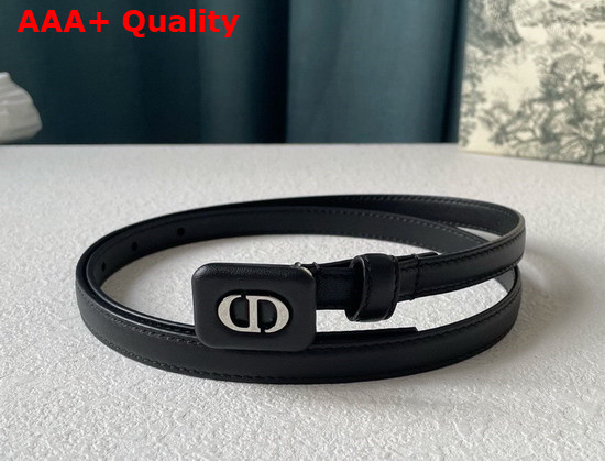 Dior Bobby Belt Black Smooth Calfskin 12 mm Replica