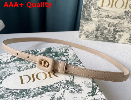 Dior Bobby Belt Warm Taupe Smooth Calfskin 12 mm Replica