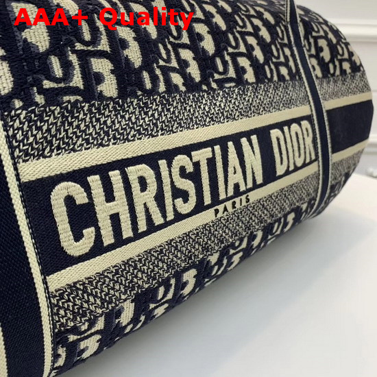 Dior Bowling Bag in Embroidered Canvas Replica