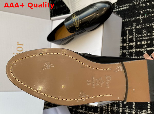 Dior Boy Loafer in Black Calfskin Replica