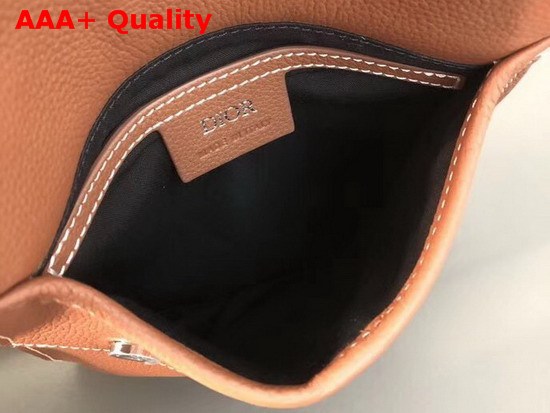 Dior Brown Calfskin Messenger Bag Replica