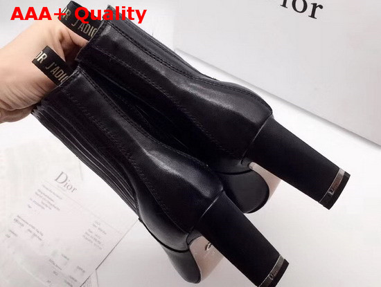 Dior Chelsea Ankle Boot in Black Calfskin Replica