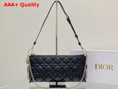 Dior Club Bag Black Cannage Lambskin Replica