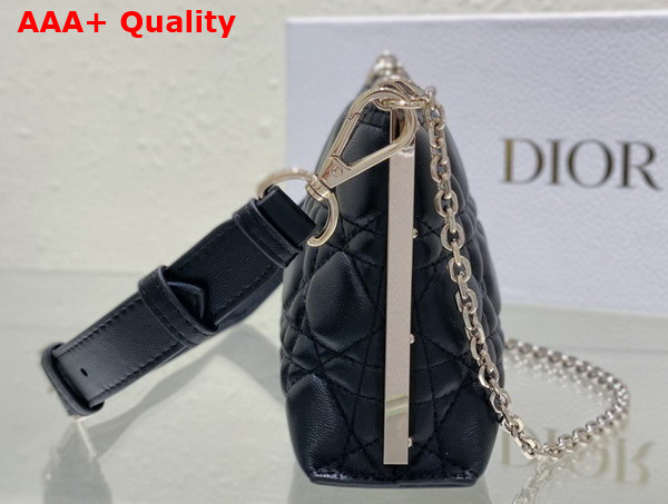 Dior Club Bag Black Cannage Lambskin Replica